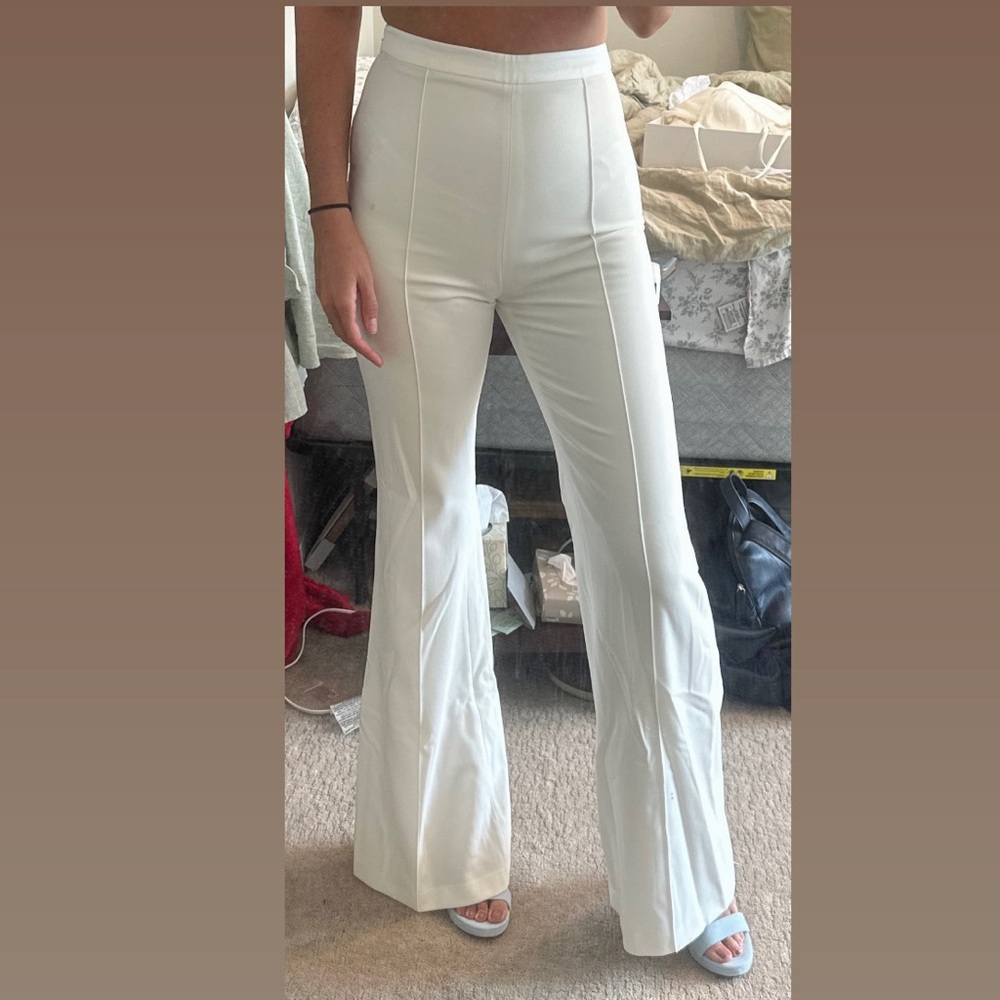 Nadine Merabi Charlotte White Pants
